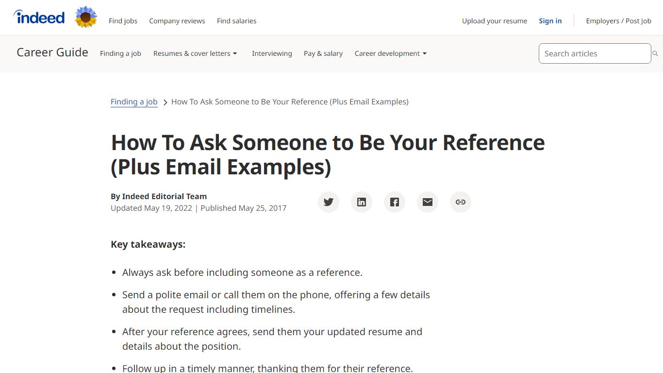How To Ask Someone to Be Your Reference (Plus Email Examples)